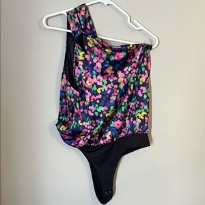 Dynamite Multicolor Floral Bodysuit